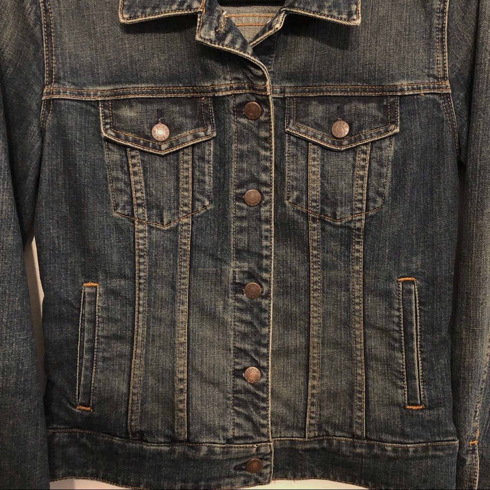 J.Crew Women’s Denim Jean Jacket SZ S - Picture 4 of 6